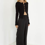 SNDYS Etta Top Black