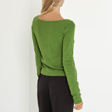 SNDYS Etta Top Forest