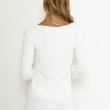 SNDYS Etta Top White