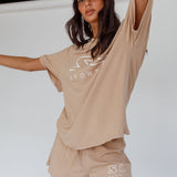 On Track SL Logo Shorts Camel