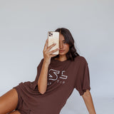 On Track SL Logo Shorts Chocolate