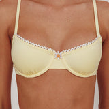 Cheerful Underwire Bikini Top Butter