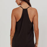 Unwritten Contrast Cami Top Black