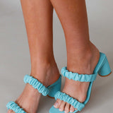 THERAPY Kava Block Heel Seafoam