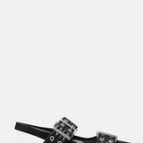 THERAPY Matilda Pointed Flat Black Patent