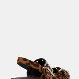 THERAPY Matilda Pointed Flat Leopard Patent