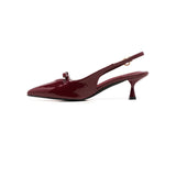 THERAPY Beverly Slingback Pump Cherry Patent