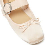 THERAPY Mesmerize Ballet Flat Blush Satin