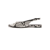 THERAPY Lavin Flat Point Black White Snake