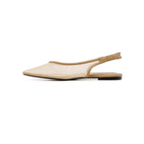 THERAPY Lazer Nude Patent Ballet Flat