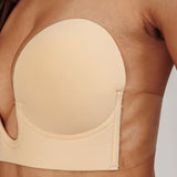 Orla U-Plunge Backless Adhesive Bra Nude
