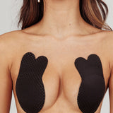 Felicia Bunny Adhesive Bra Black