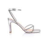 VERALi Kian Block Heel Sandals Silver