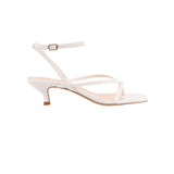 VERALi Maeve Kitten Heel Chalk White