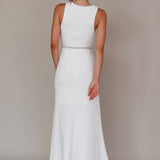 Del Sol Diamante Rope Maxi Dress White