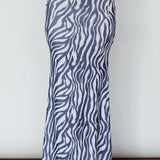 Just Like That Multiway Midi Dress & Scarf Navy