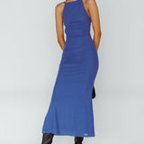 Genova Strappy Back Maxi Dress Midnight Blue