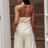 Tammi Halter Vest Top Butter