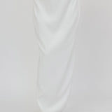 Tammi Faux Pocket Maxi Skirt Off White
