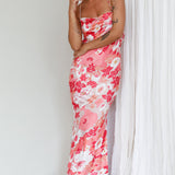 You're My Sunshine Tie-Up Back Midi Dress Pink