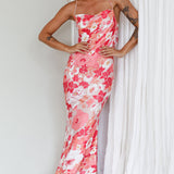 You're My Sunshine Tie-Up Back Midi Dress Pink