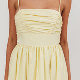 Love Songs Back Bow Maxi Dress Butter