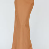 Valencia Flare Midi Skirt Mocha