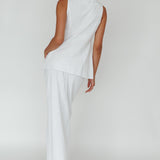 Philomena Midi Skirt White