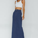 Sinead Denim Maxi Skirt Indigo