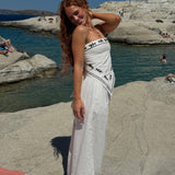 Sought After Wide-Leg Pocket Pants Off White