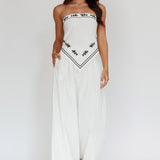 Sought After Wide-Leg Pocket Pants Off White