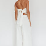 Sought After Wide-Leg Pocket Pants Off White
