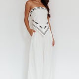 Sought After Wide-Leg Pocket Pants Off White