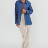 Lake Days Chest Pocket Shirt Indigo