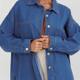 Lake Days Chest Pocket Shirt Indigo