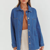 Lake Days Chest Pocket Shirt Indigo