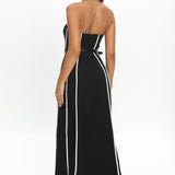 Azalea Sleeveless Midi Dress Black