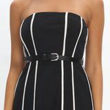 Azalea Sleeveless Midi Dress Black