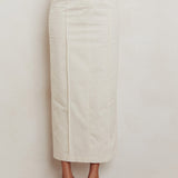 Sweet Treat Column Maxi Skirt Oat