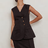 Sweet Treat Sleeveless Top Black