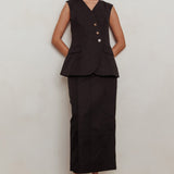 Sweet Treat Sleeveless Top Black