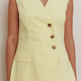 Sweet Treat Sleeveless Top Lemon