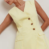 Sweet Treat Sleeveless Top Lemon