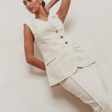 Sweet Treat Sleeveless Top Oat