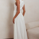 Payday A-Line Maxi Skirt Off White