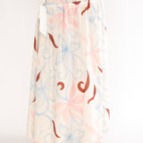 Salty Sea Side Bow Maxi Skirt Floral