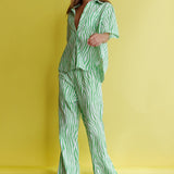 Just A Hunch Pants Zebra Green