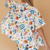 Just A Hunch Button Shirt Printed White