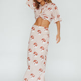 Just A Hunch Maxi Skirt Yin Yang Rose