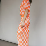 Byron Bay Crochet Maxi Skirt Sunset
